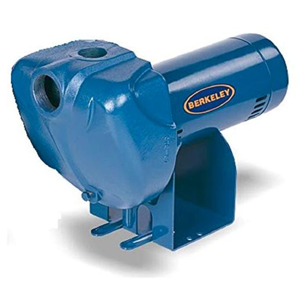 berkeley 2 hp irrigation pump BFV Valve