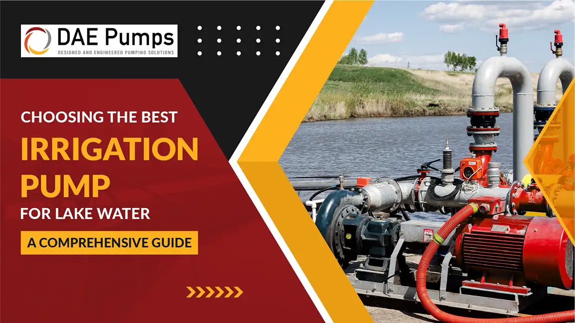 best pump for lake water irrigation factory