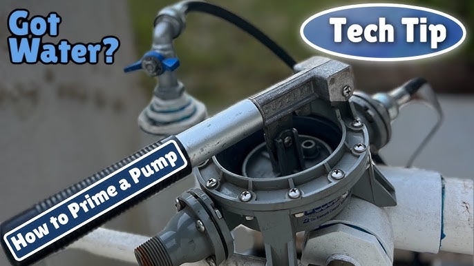 how to prime a irrigation pump factory