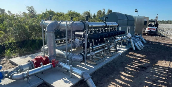 installing irrigation pump factory