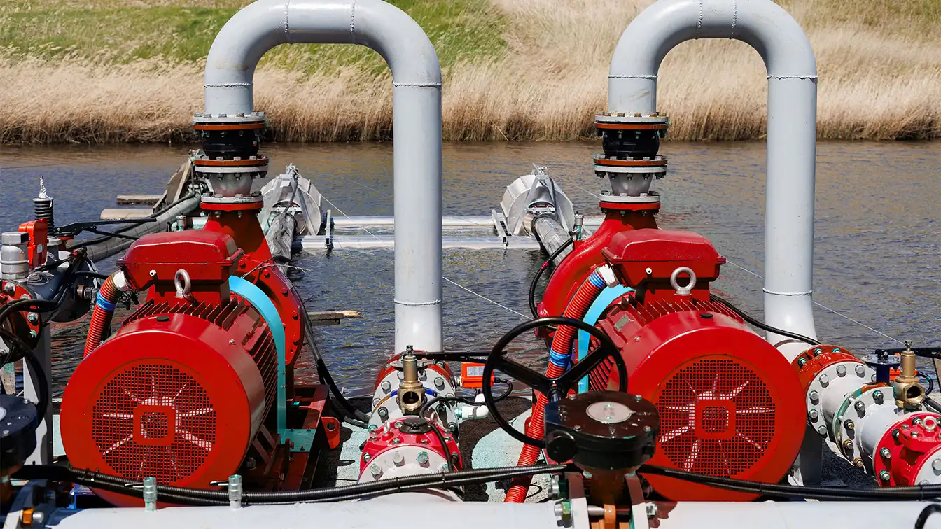 irrigation pump rental factory