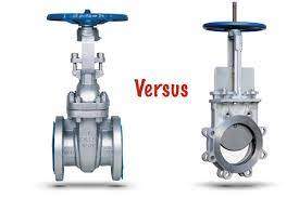 knife valve vs gate valve factory