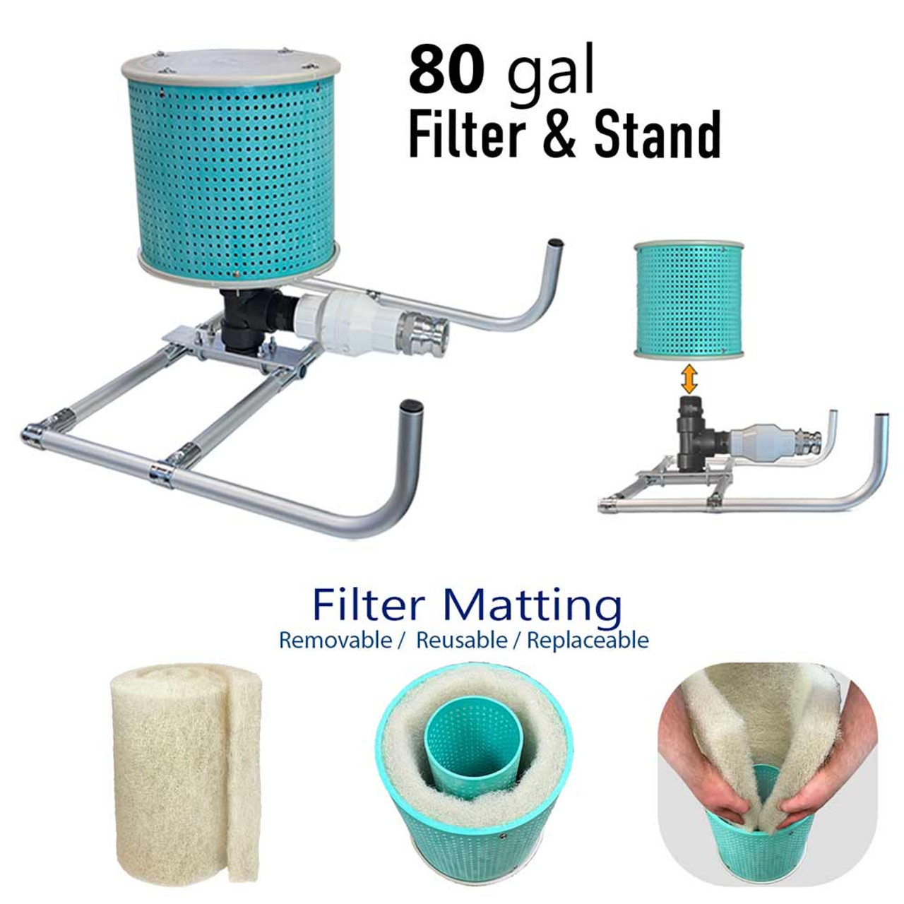 pond irrigation pump filter factory