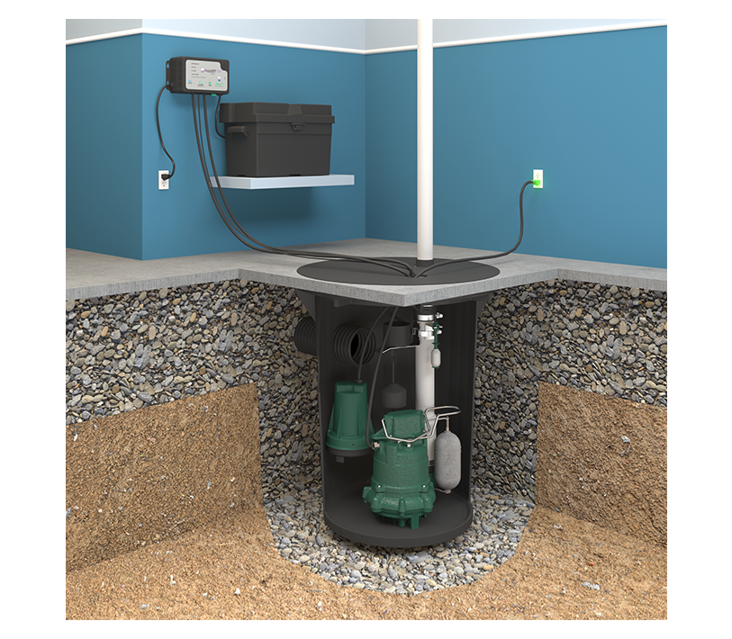 sump pump irrigation system BFV Valve